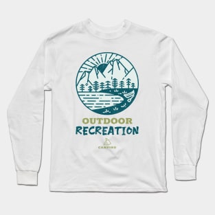 Outdoor Recreation Adventure Camping Long Sleeve T-Shirt